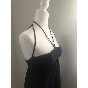 Sisley Black Sheer Dress